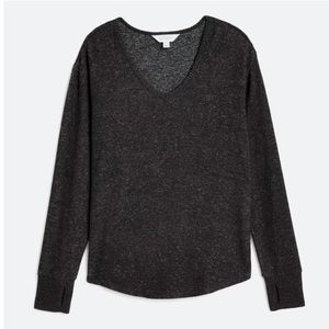 Stitch Fix Market & Spruce V-Neck Brushed Knit Top 3X